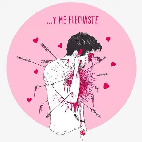 关键词 : 白衣男子,万箭穿心,痛苦的男子