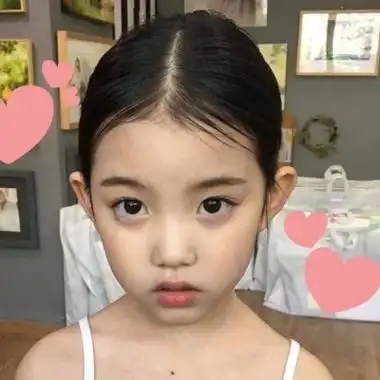 超清乖巧的可爱头像小女孩萌萌哒真人图片