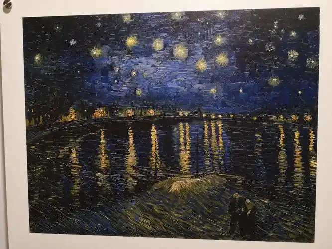 看梵高数字画廊,游百年纪念公园