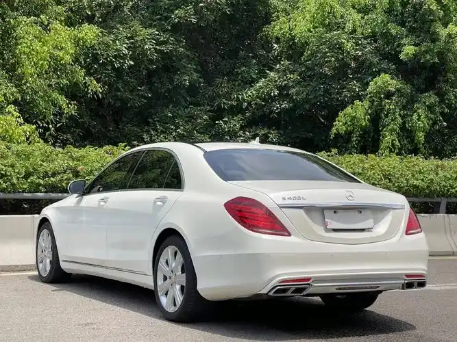 新到14款14年奔驰s400l豪华版 深圳一手车  8万公里 - 抖音
