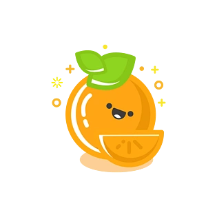 水果卡通橙子图片大全