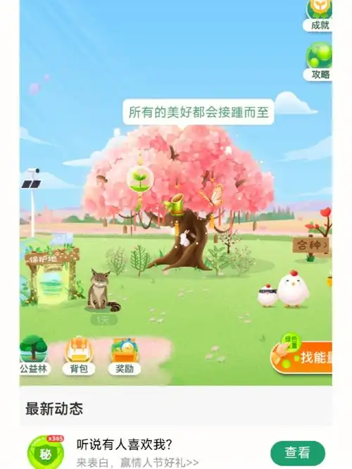 蚂蚁森林520爱情树