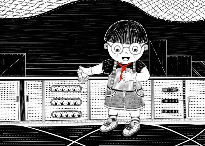 黑白插画 - 堆糖,美图壁纸兴趣社区