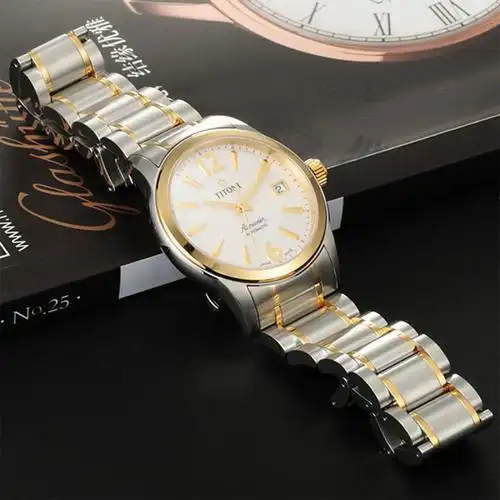 titoni梅花瑞士手表空霸系列男士机械表83933sy323