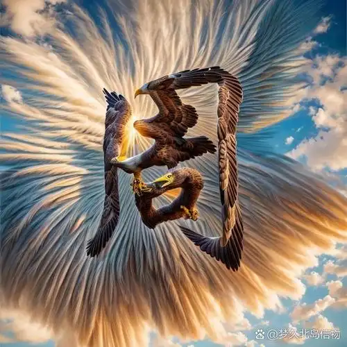 雄鹰展翅头像
