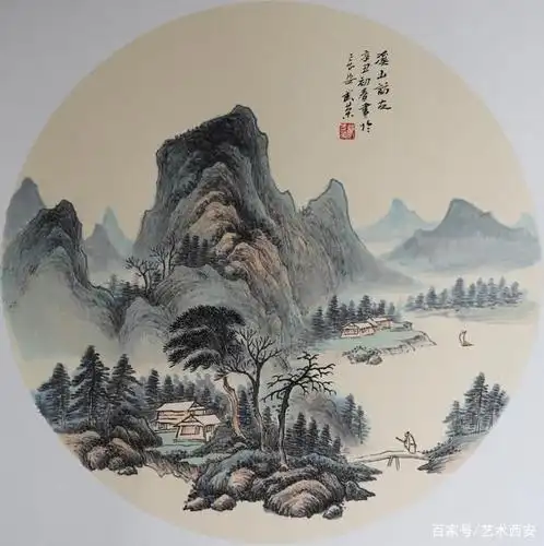 名家推荐|画家郑武荣山水小品品鉴