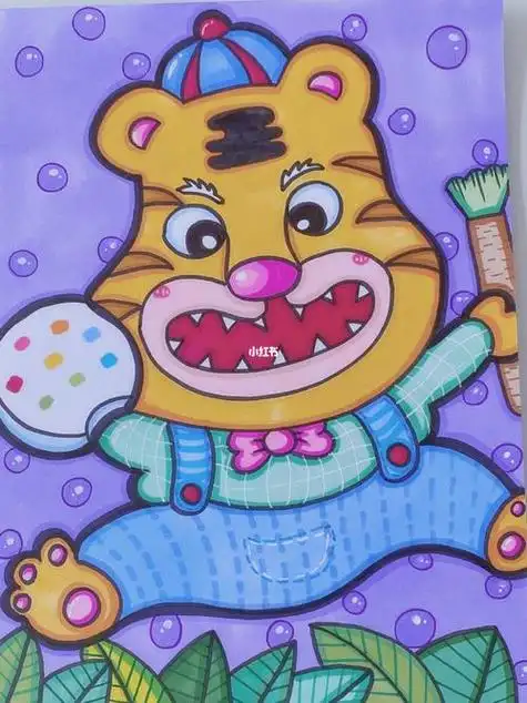 老虎画画教程老虎画画教程简单