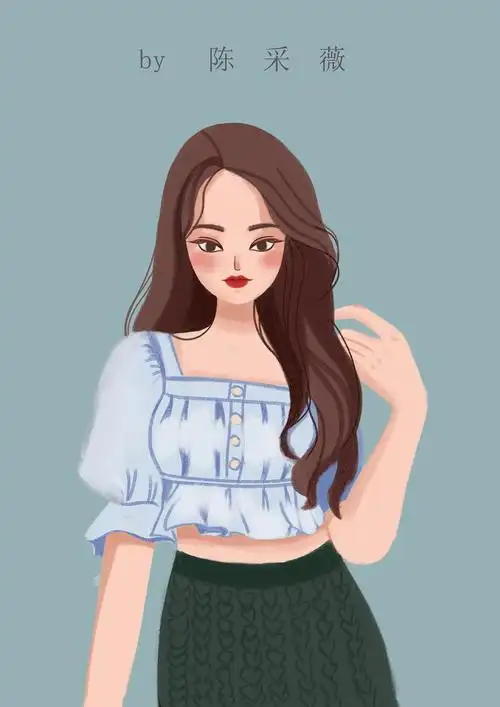 马卡龙色系女孩合集