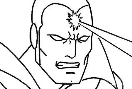 超级英雄幻视简笔画的画法图片