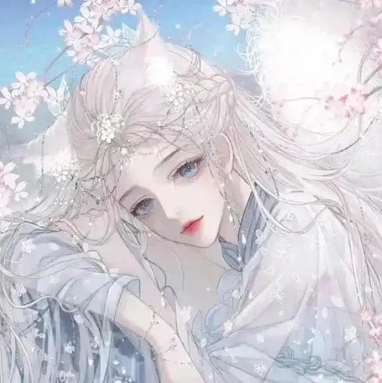 仙气女生头像 #可爱头像女卡通呆萌 #你心动了吗 #我又来 - 抖音