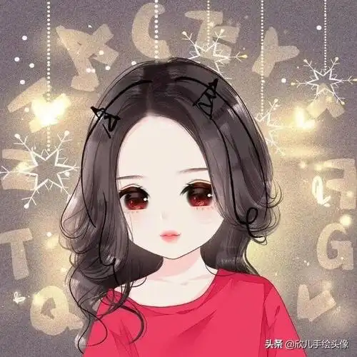 图片可爱卡通女生 动漫(超萌的可爱卡通动漫女生头像)