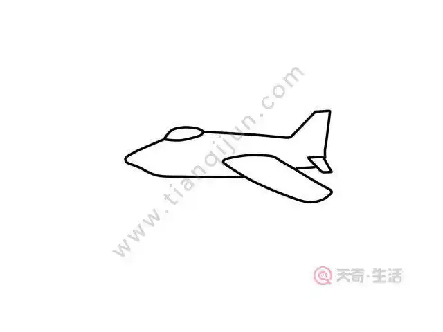 歼31战斗机简笔画小学5年级水平(歼10战斗机小学简笔画) -【爱个性】