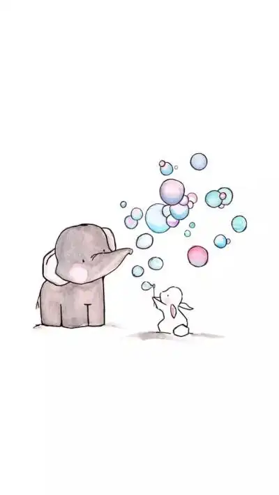 小清新,治愈系,可爱,手绘,插画,萌萌哒