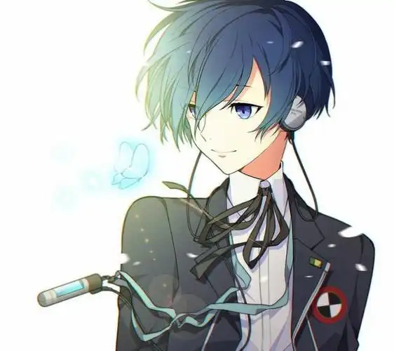 动漫男生人物图一水的帅气小哥哥