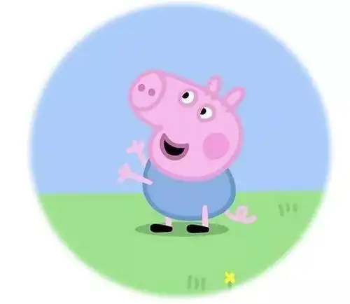 小猪佩奇乔治头像图片