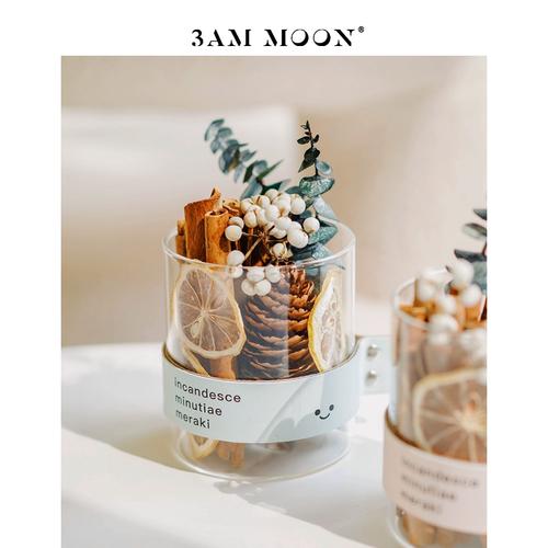 原创无火肉桂香薰北欧ins干花花束摆件客厅生日结婚伴手小众礼物