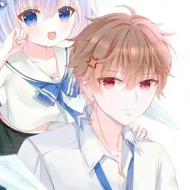 超萌少女心可爱卡通情侣头像