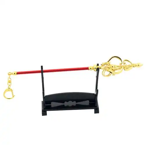 西游记周边唐僧禅杖金箍棒沙僧月牙铲新年礼盒装金属武器模型手办