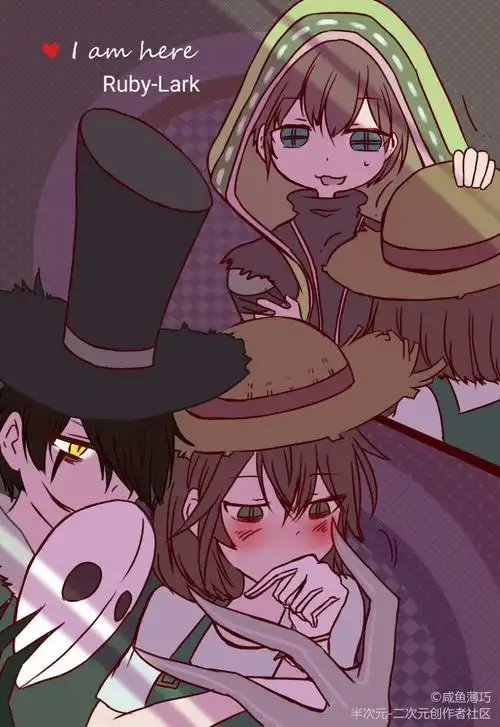 是关于第五人格杰园,本人杂食,可以ky,图片侵删,吹爆杰园啊啊啊