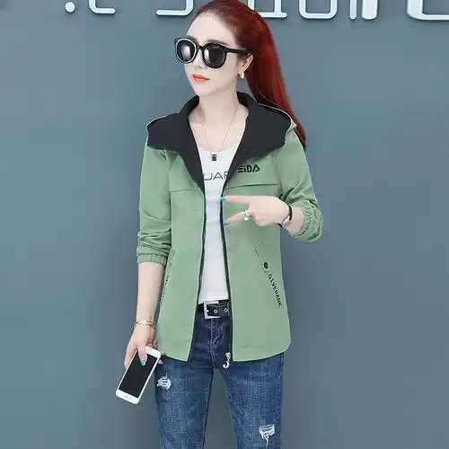 外套女春秋短款2020新款韩版休闲百搭修身小夹克外衣秋装褂子
