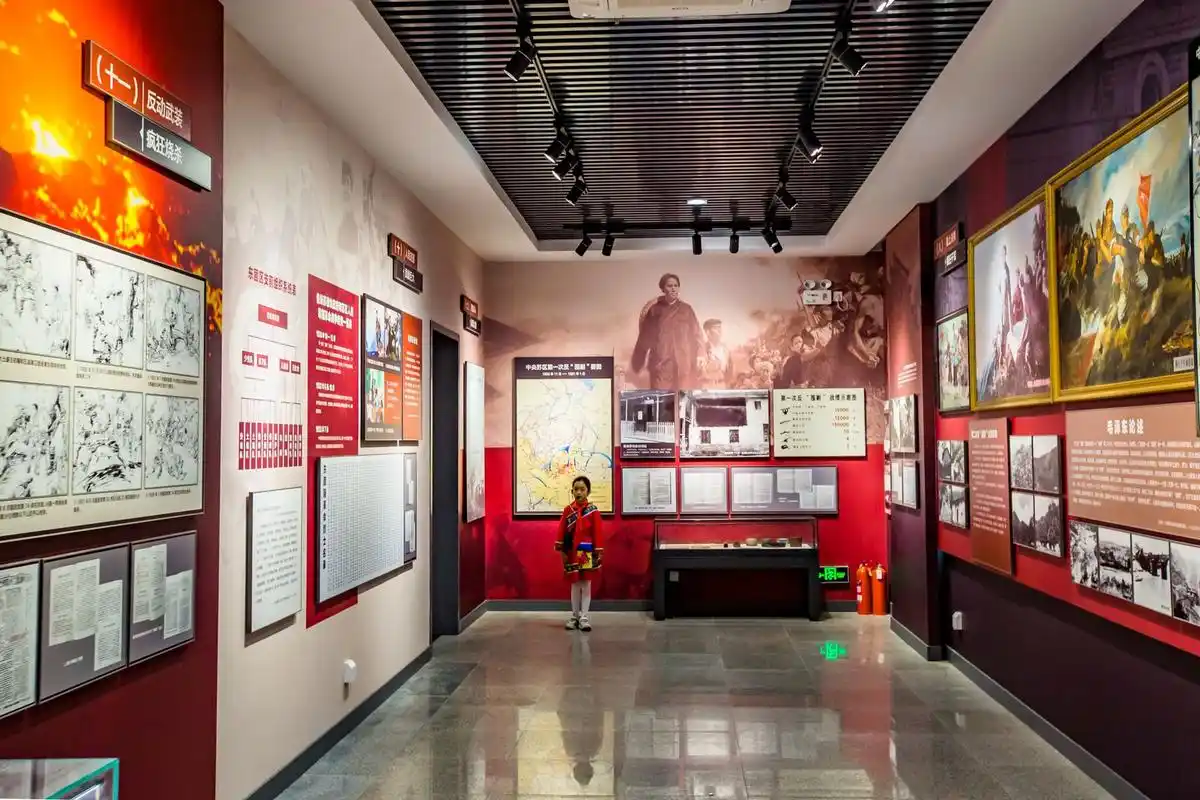 江西吉安东固革命根椐地博物馆,追忆历史,是研学游的好去处