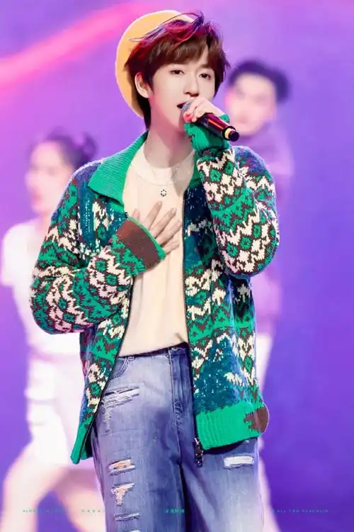 2024川渝春晚##贺峻霖 二代唯一all绿