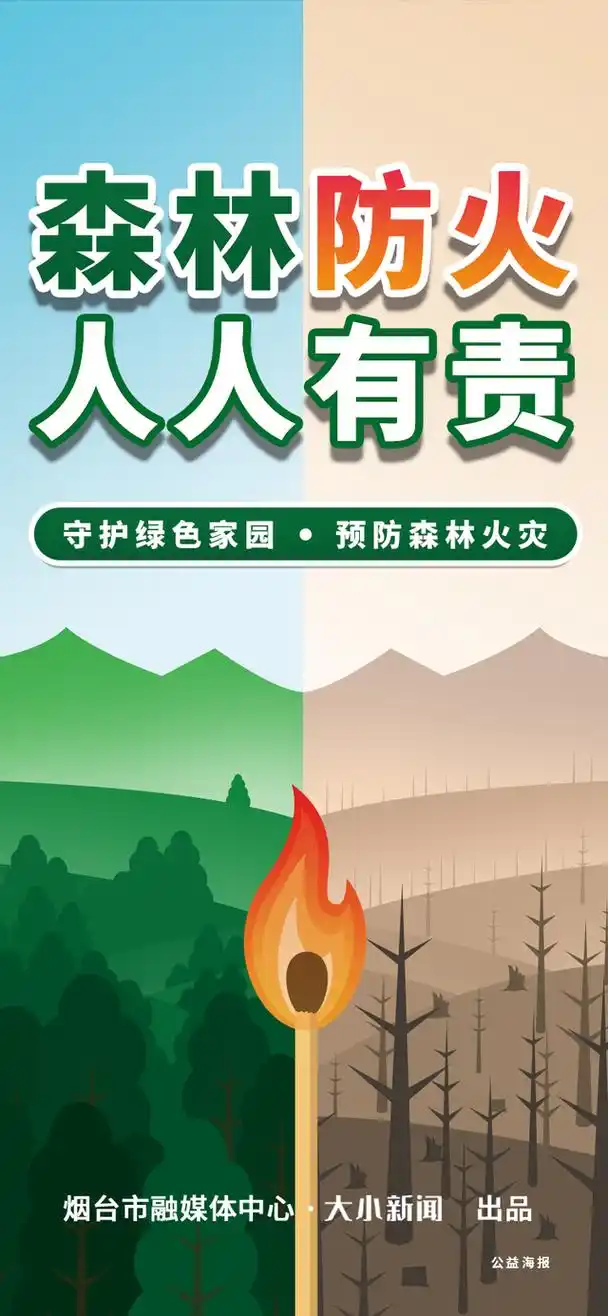公益海报|森林防火 人人有责