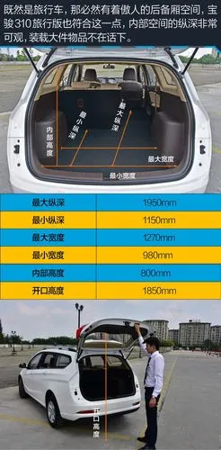 宝骏首款旅行车宝骏310w上市 售价4.28-5.68万元