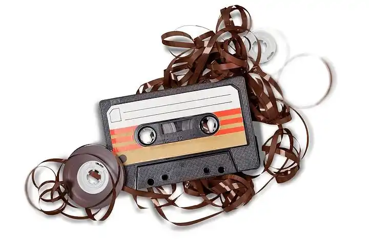 孤立的盒式磁带