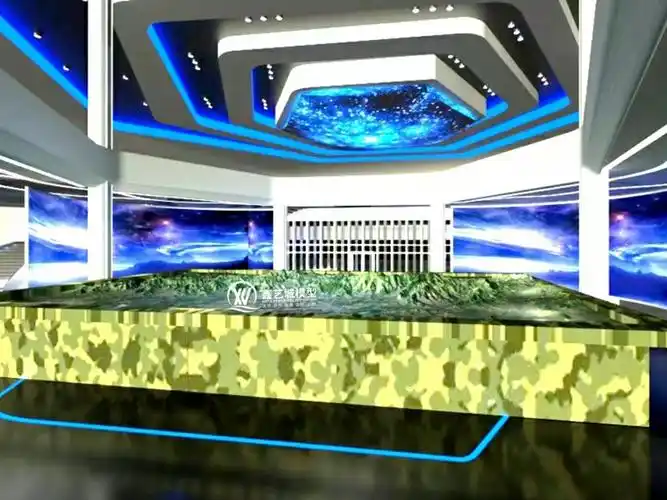 军事电子互动沙盘模型