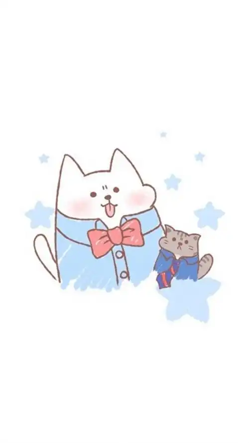 萌萌哒手绘插画