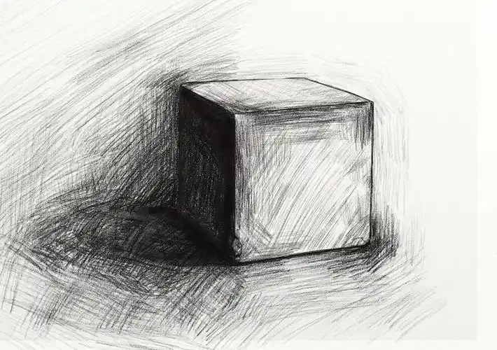 用数位板画正方体练习