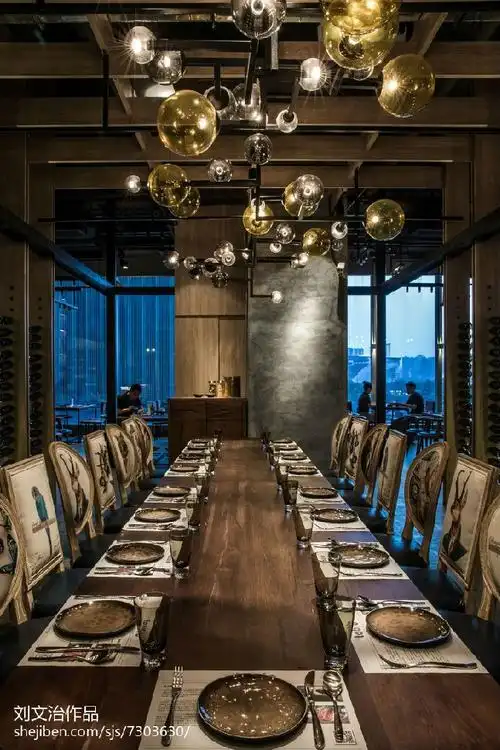 北欧餐厅装修设计