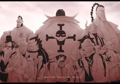 白胡子海贼团 求这张的高清大图