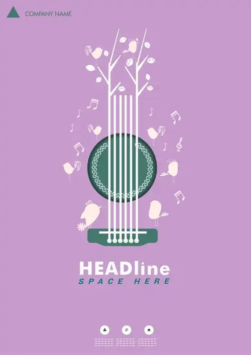 创意简约音乐会海报