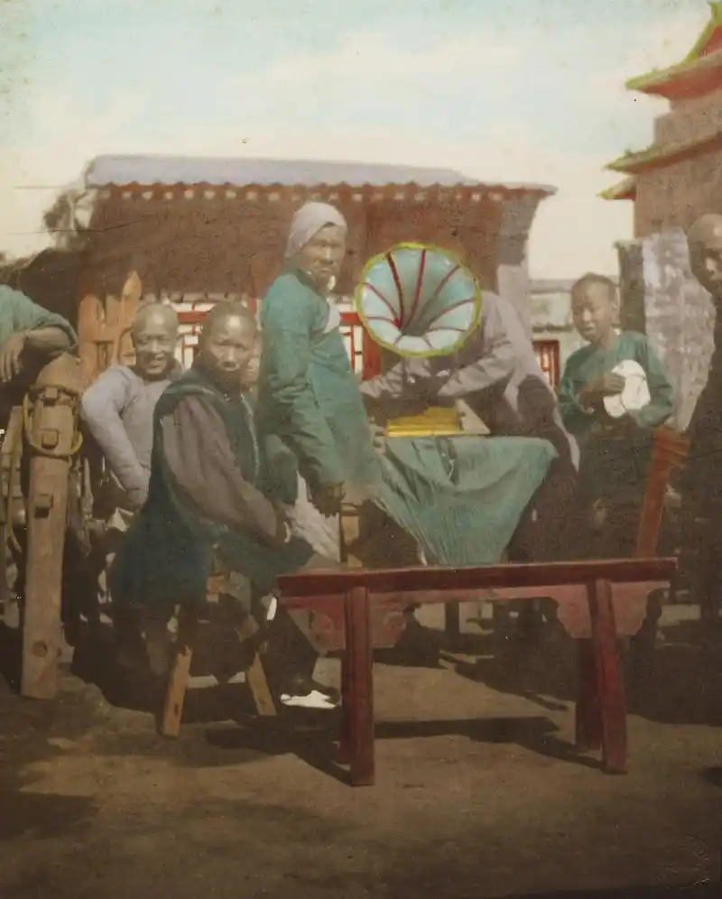 难得一见的清代彩色老照片,北京及周边人民生活日常(上)