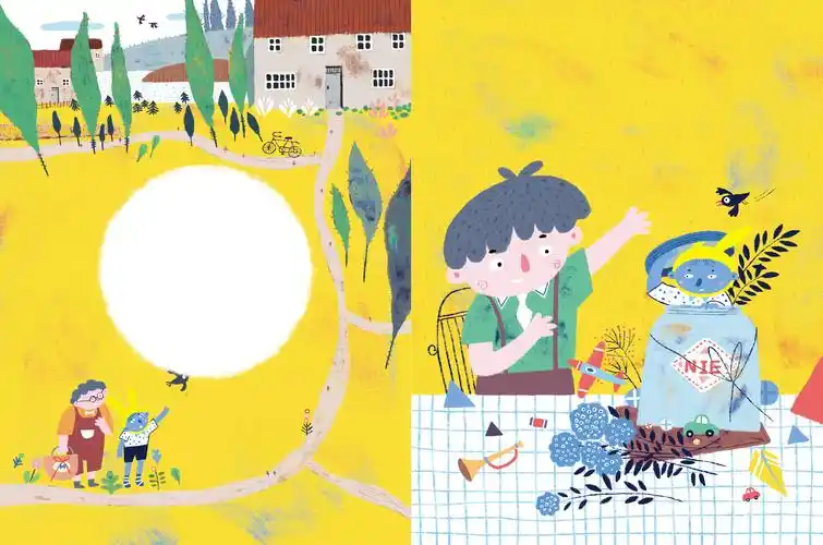 童话书封面封底