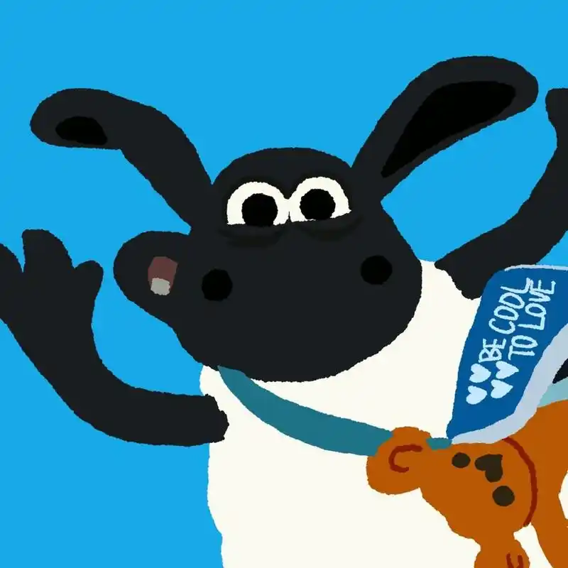 小羊肖恩可爱头像2 更新一波摇滚风的小羊肖恩,希望喜欢!