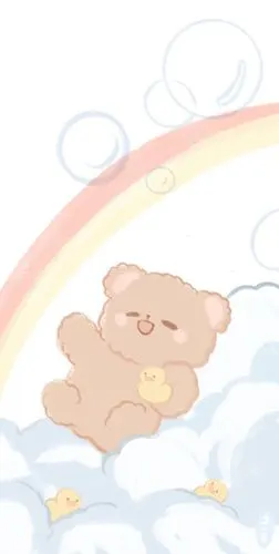 手机可爱卡通动漫壁纸聊天背景图