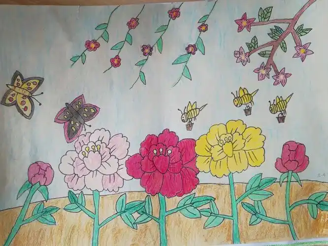 三年级四班学生暑期优秀手工,绘画作品展