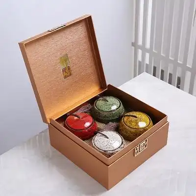 礼盒高档礼品图片】茶叶包装盒陶瓷空礼盒高档礼品图片大全_好便宜网