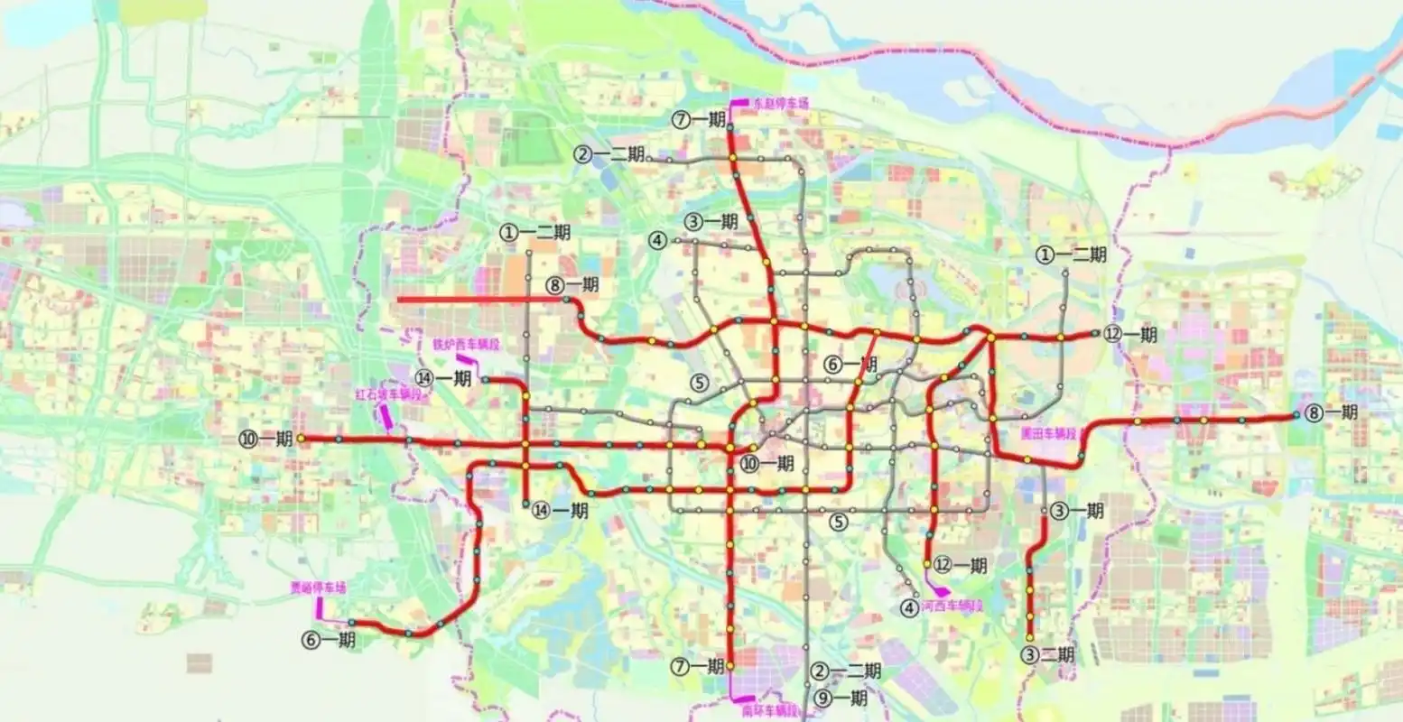 郑州地铁第三期规划