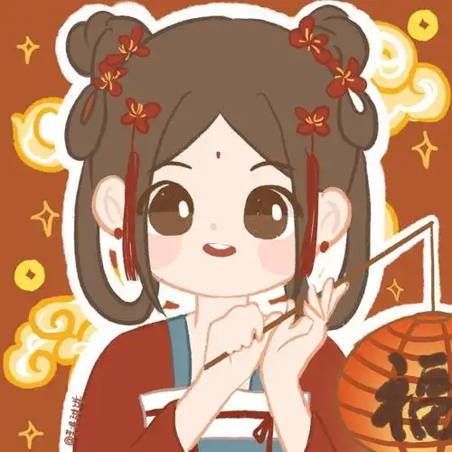 古风新年女生头像画师:芋泥甜饼