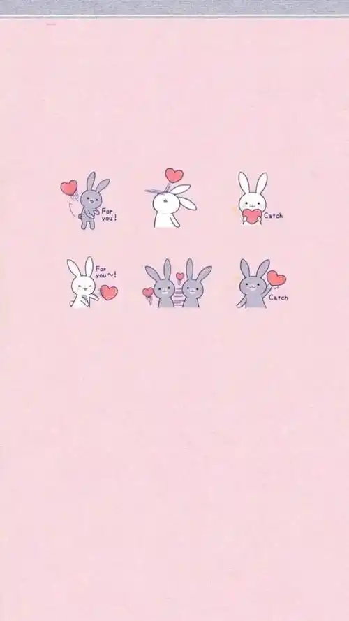 手机壁纸 |可爱萌萌哒卡通壁纸背景图_头像_微信_姓氏