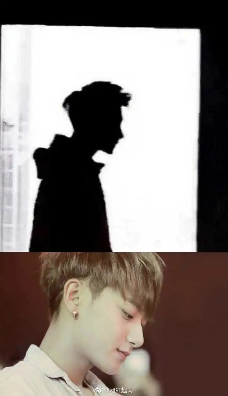 明星侧脸剪影大赛,谁是你眼中的最佳撕漫男?