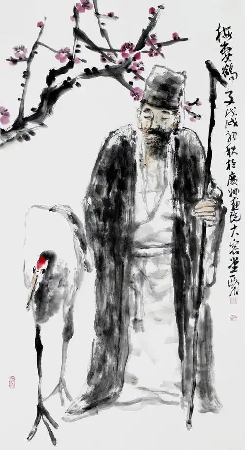 大开大合,不拘于形:陈一峰大写意人物作品选|人物画|中国画|画家|水墨