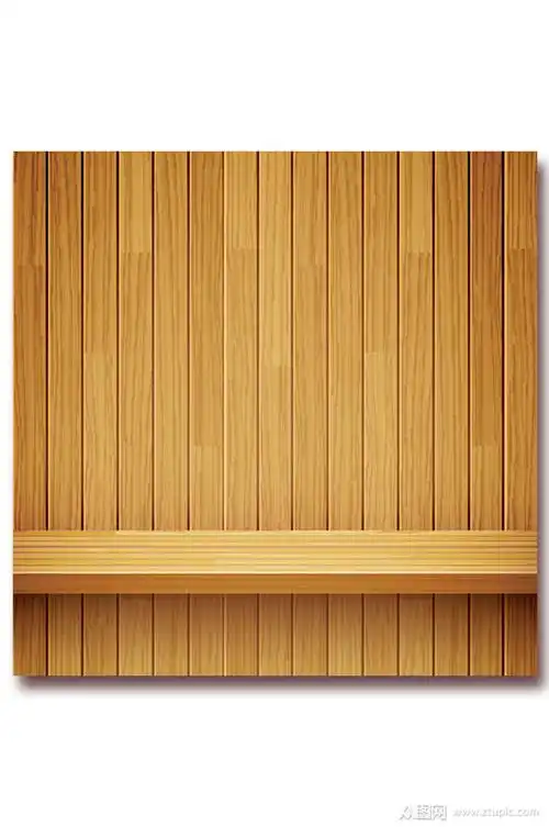 简约木板背景矢量素材