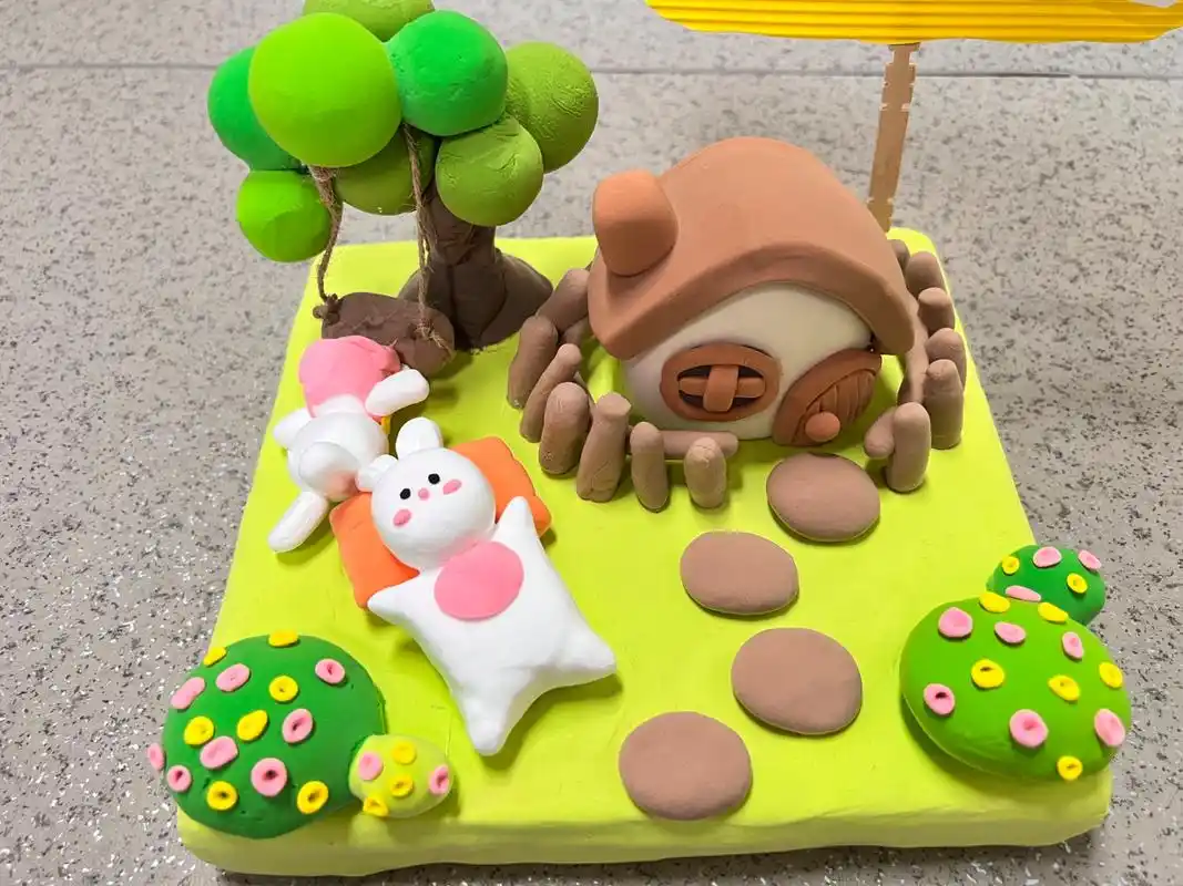 来到我的农场(上)92979694930498 超轻黏土立体场景