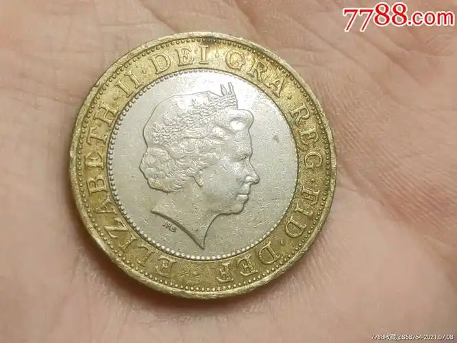 英国06年2磅纪念币