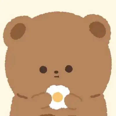 优质可爱动漫头像#小熊